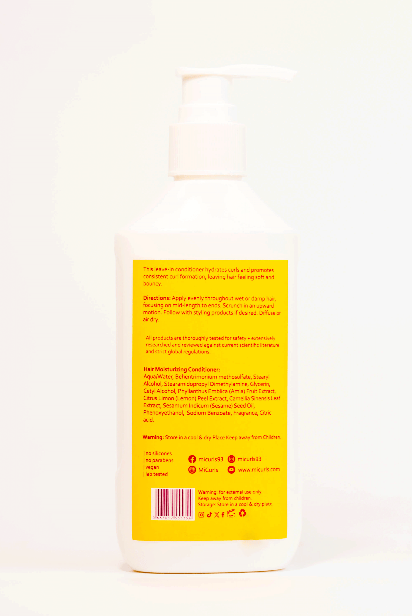 Curl Hair Moisturizing Conditioner